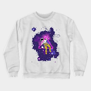 space astronaut Crewneck Sweatshirt